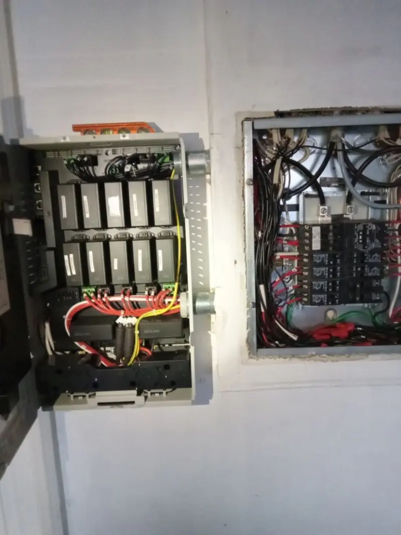 Electrical panel upgrade completed for Electrical Troubleshooting in Woodhull